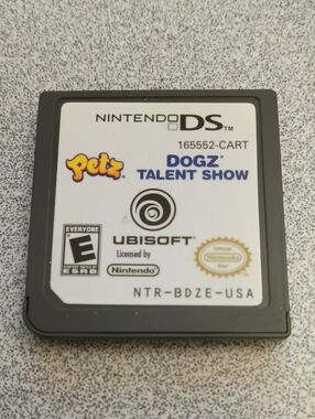 Nintendo DS Petz: Dogz Talent Show - Black & White Cartridge